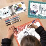 STITCH, kreativni set, Škola crtanja s mirisnim markerima - Slika 4