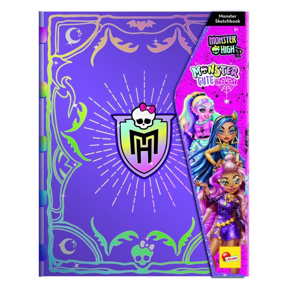 MONSTER HIGH, blok za crtanje, Monster Cute