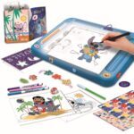 STITCH, kreativni set, Škola crtanja sa svjetlećom podlogom - Slika 2
