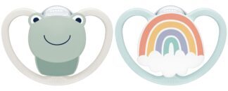 NUK duda varalica - silikon Space s1 (0-6m), 2 kom/box 10730313 - Slika 3