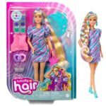 BARBIE, lutka, totally hair plava