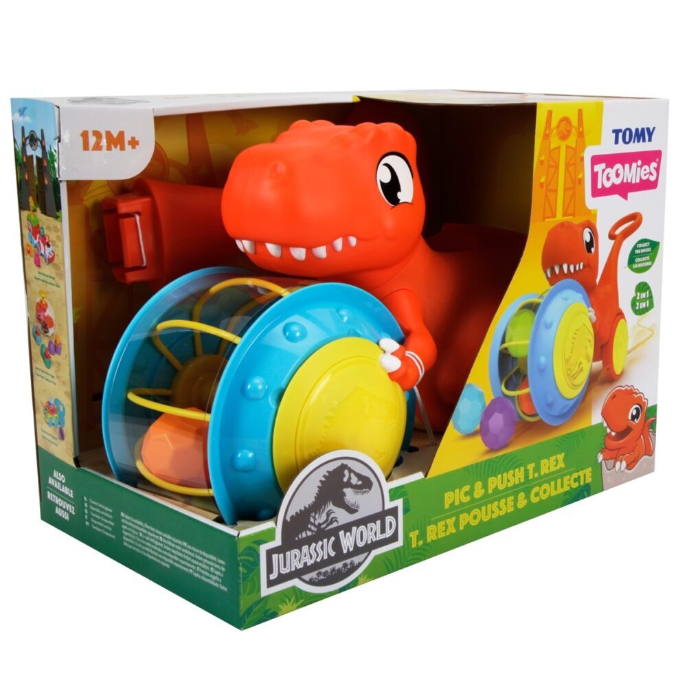 TOMY, igračka, Jurassic guralica s dinosaurom
