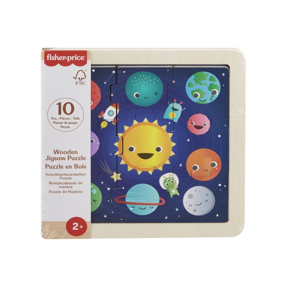 FISHER-PRICE, drvene puzzle