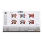 X-SHOT Skins, pištolj, sa spužvastim mecima - Flux - Slika 5