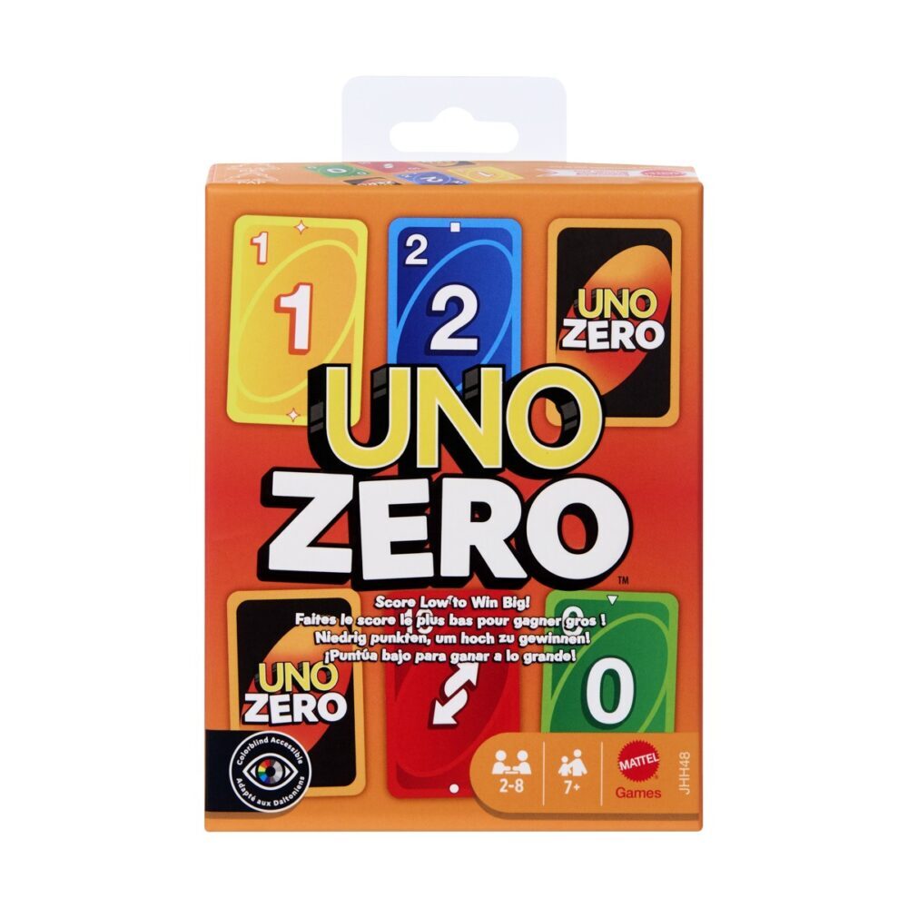 GAMES UNO Zero karte, društvena igra