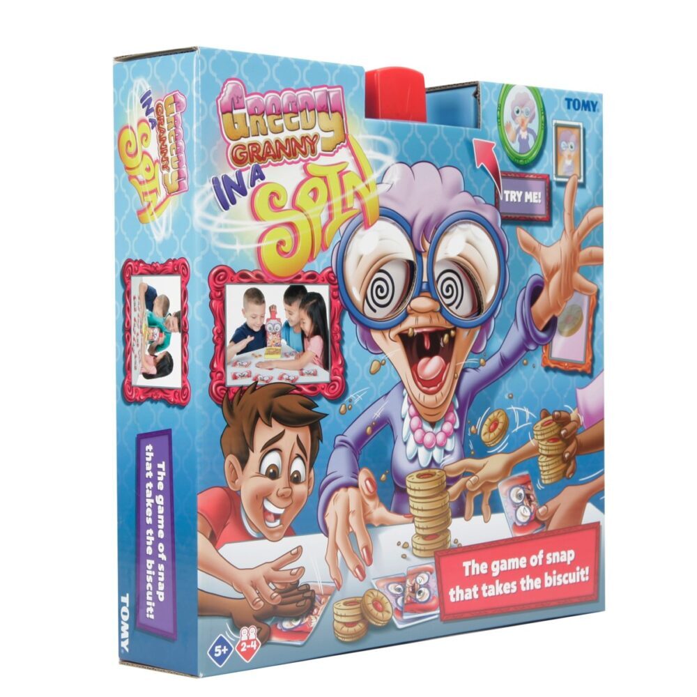 TOMY, društvena igra, šašava bakica