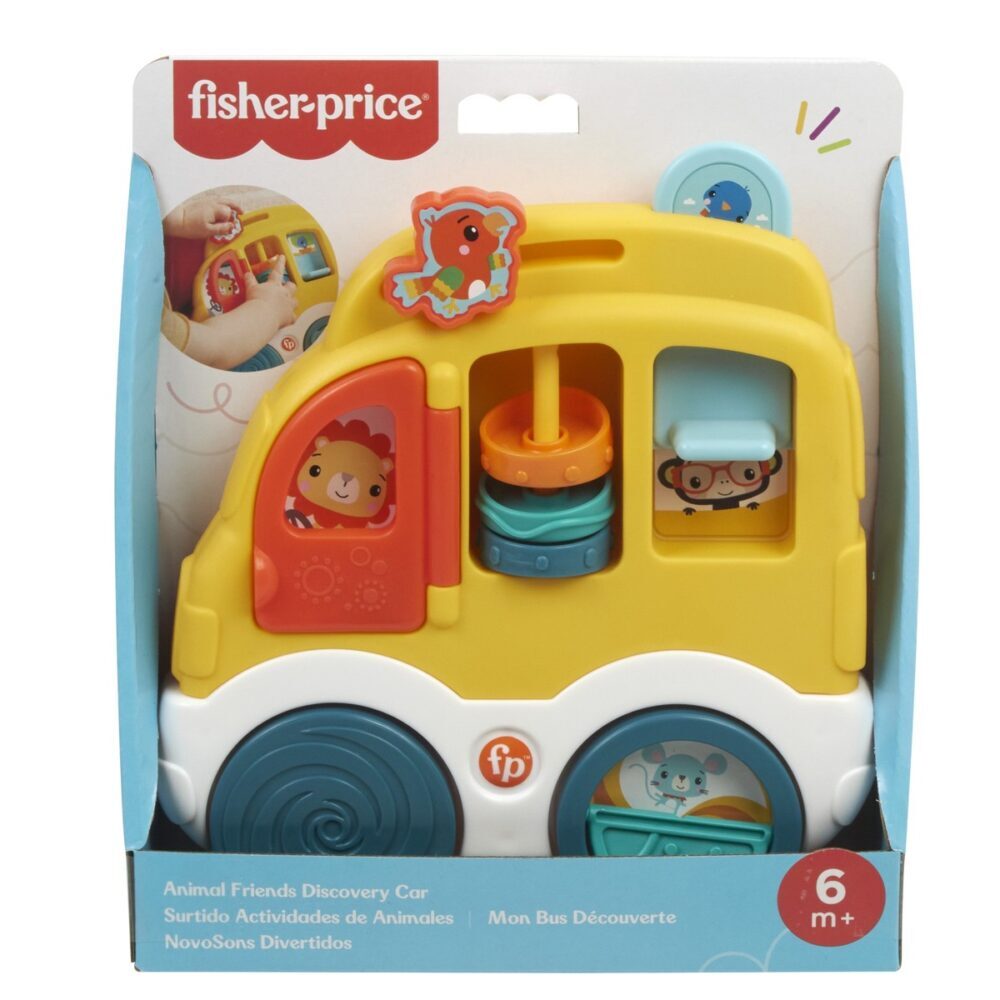FISHER-PRICE, drvo auto s aktivnostima