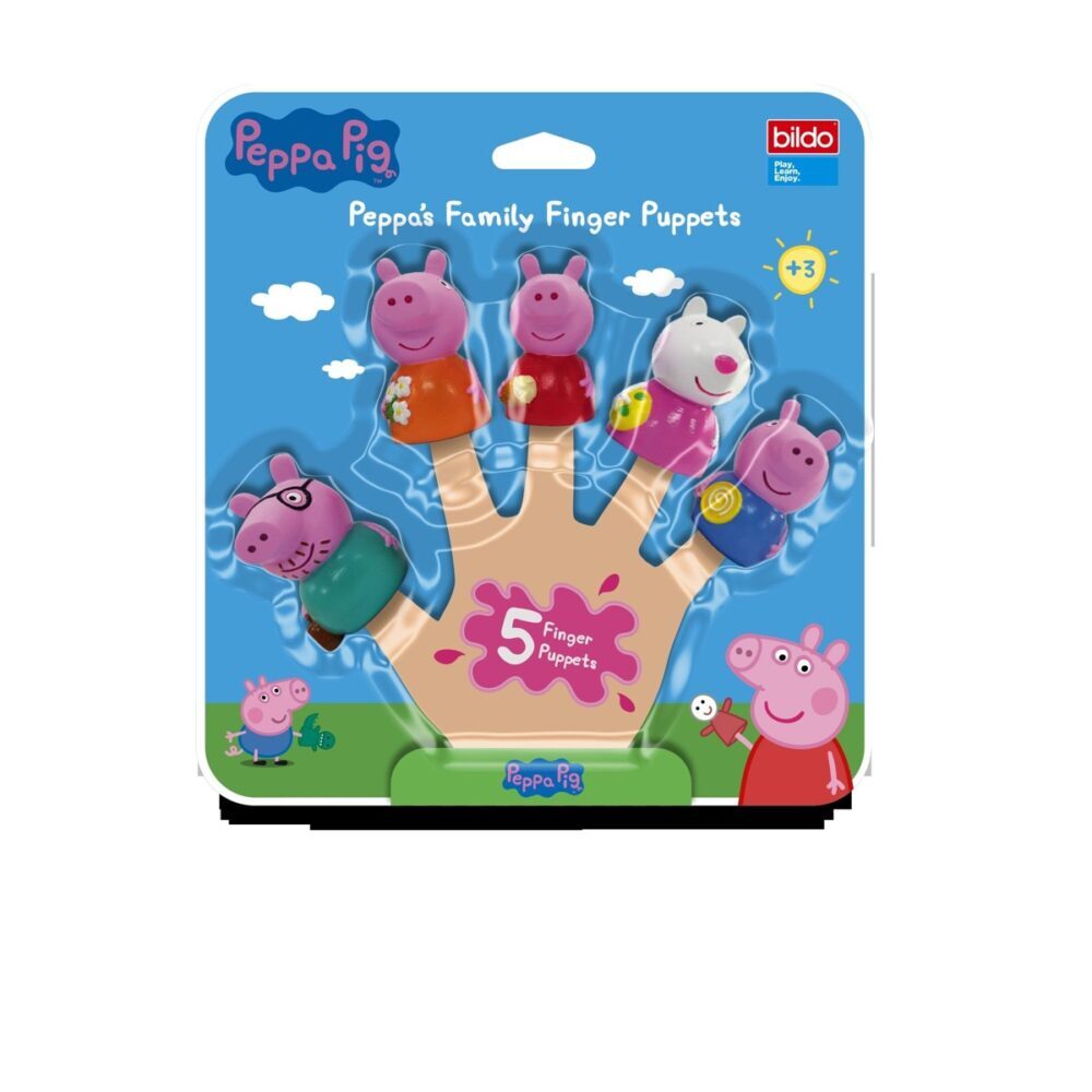 PEPPA PIG, igračka, lutkice za prste