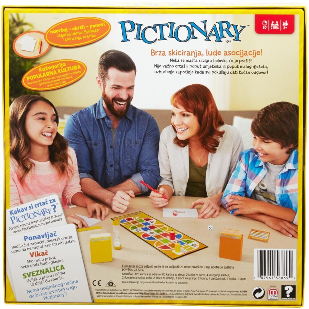 GAMES, društvena igra, Pictionary