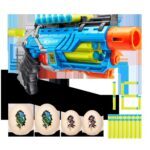 X-SHOT Dino Attack, puška, sa spužvastim mecima - Dino Striker - Slika 4