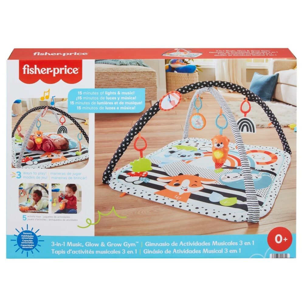 FISHER-PRICE, glazbena podloga raste s djetetom, 3u1