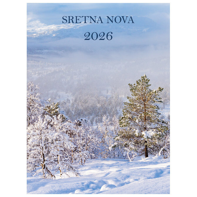 Uložak za stolni kalendar-standardne rupe 7 cm-tjedni