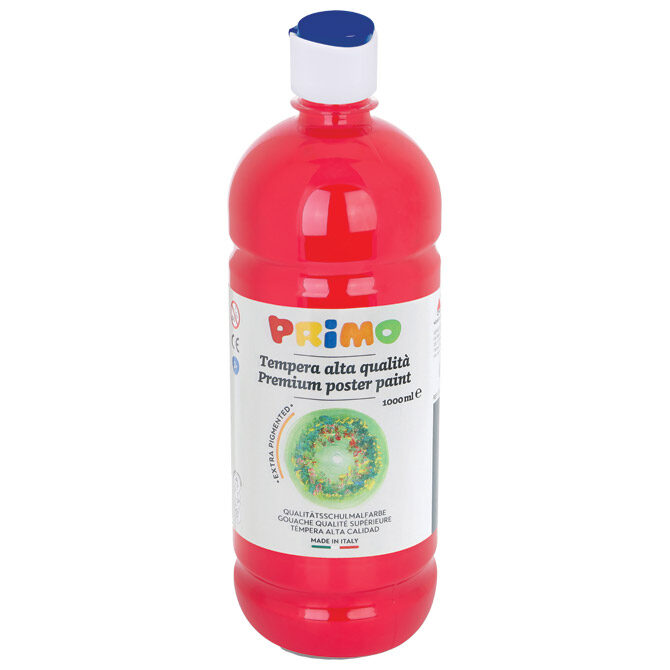 Boja tempera  1litra Primo 203TL1000300 crvena