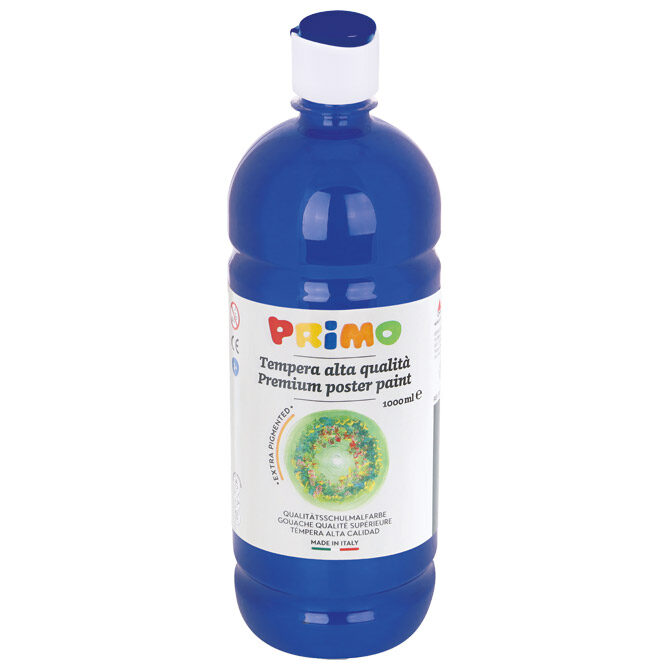 Boja tempera  1litra Primo 203TL1000500 tamnoplava