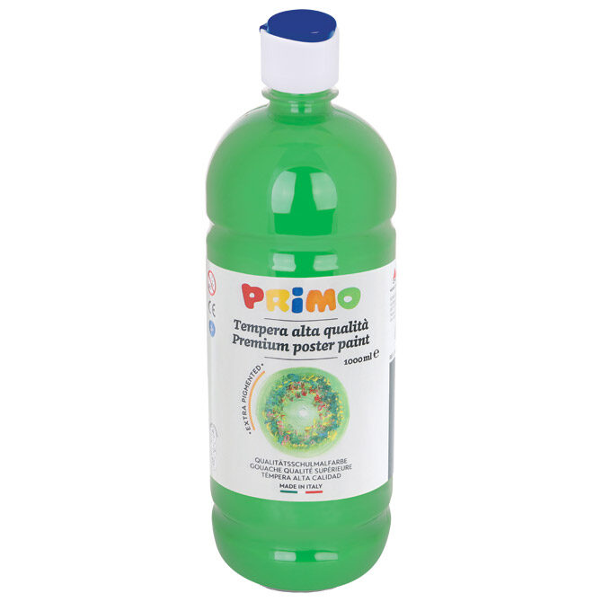 Boja tempera  1litra Primo 203TL1000610 jarko zelena