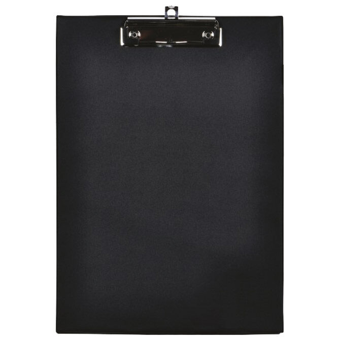 Ploča klip+kvačica A4 kartonski pp Fornax crna