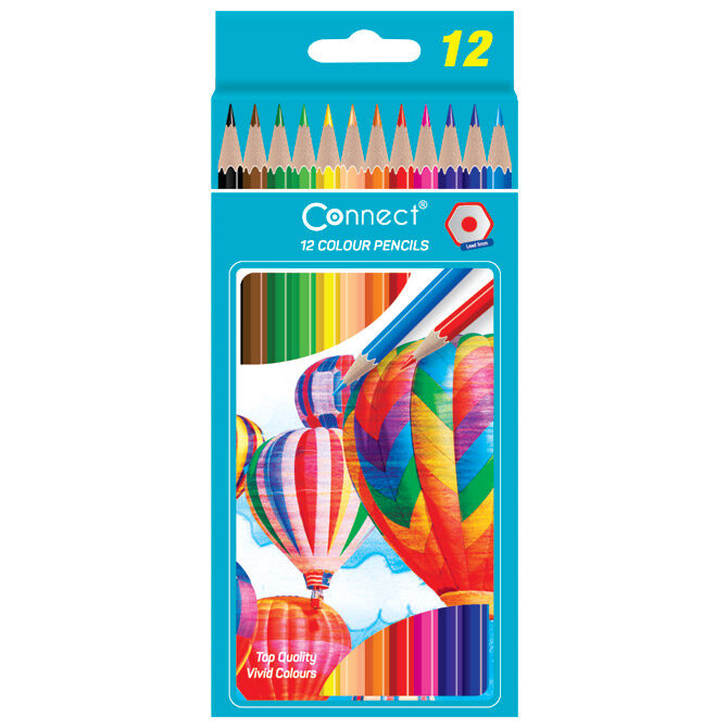 Boje drvene  12boja Connect blister