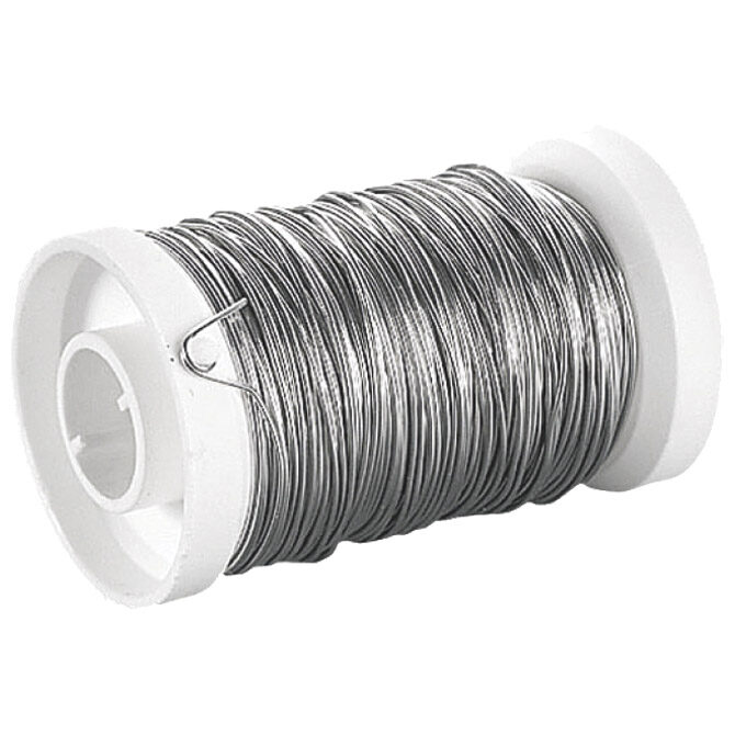 Žica ukrasna srebrna fi-0,25 mmx150m-špula Knorr Prandell 21-6465722 blister