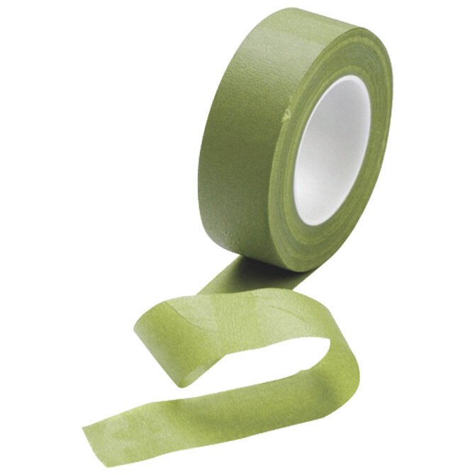 Traka ljepljiva krep 24 mm/27m cvjećarska Knorr Prandell 21-2412489 maslinasto zelena blister