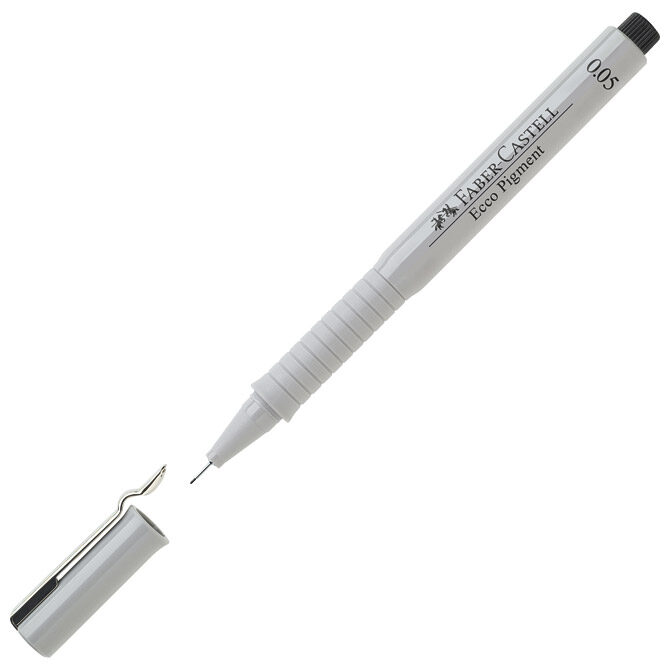 Flomaster za tehničko crtanje 0,05 mm Ecco Pigment Faber-Castell 166099 crni