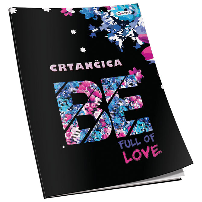 Obrazac školski crtančica za 1razred Premium Connect Girl