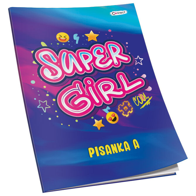 Obrazac školski pisanka "A" za 1razred Premium Connect Girl