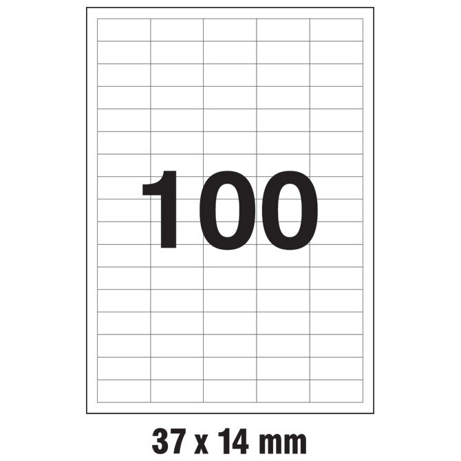 Etikete ILK  37x14 mm pk100L Markin 210A401