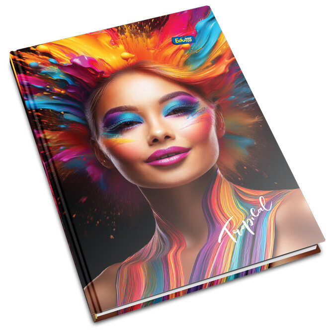 Teka tvrdi uvez A4 čista  96L 60g Educa