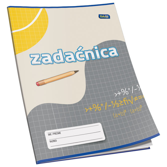 Obrazac školski zadaćnica A4 karo 12L Educa