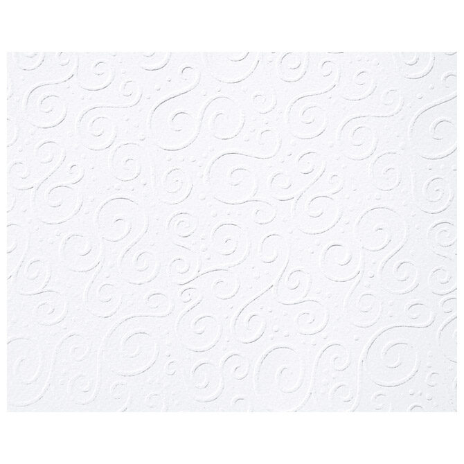 Papir ukrasni s uzorkom A4 220g pk20 Primavera Milano Heyda 20-47726 25 bijeli