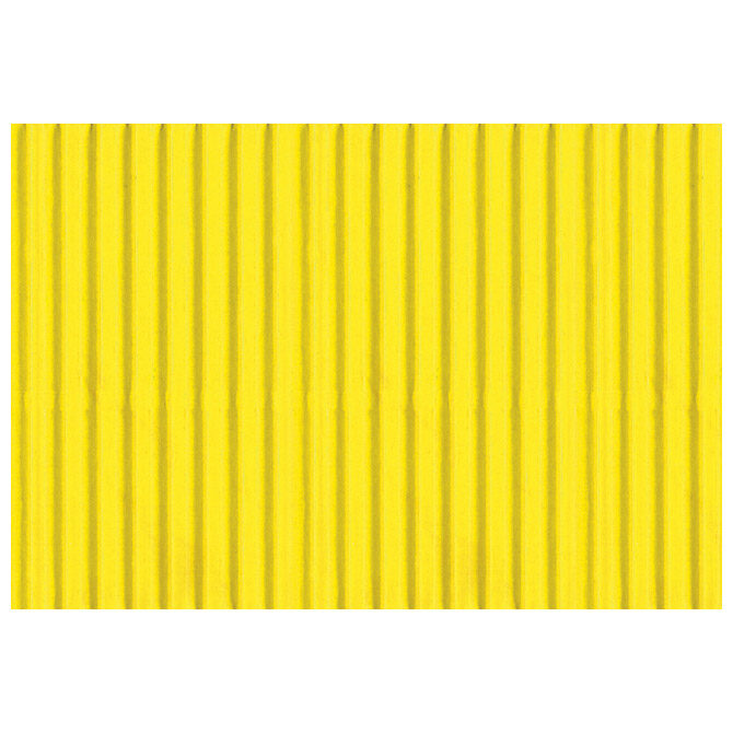 Papir ukrasni dvoslojni rebrasti B2 pk10 300g Heyda 20-47132 15 limun žuti
