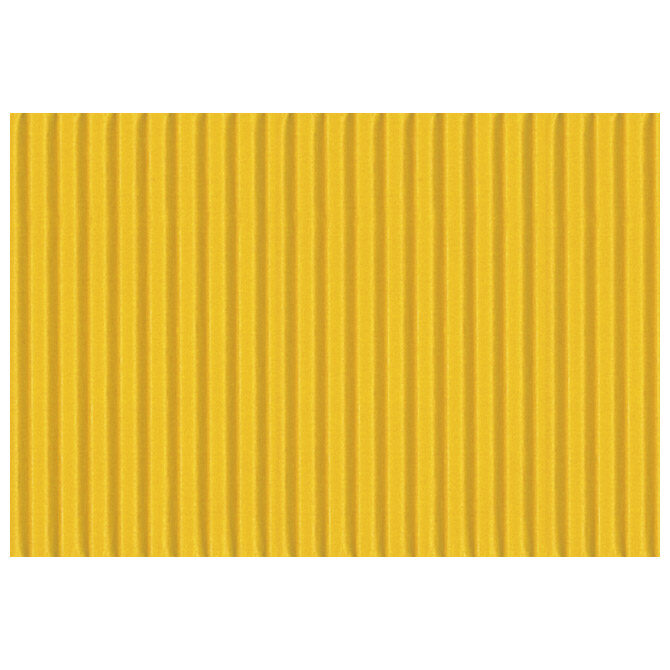 Papir ukrasni dvoslojni rebrasti B2 pk10 300g Heyda 20-47132 10 žuti