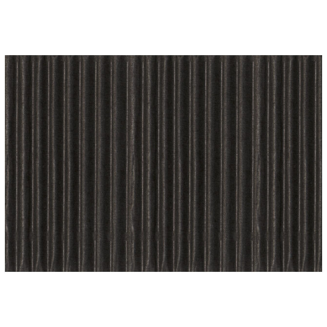 Papir ukrasni dvoslojni rebrasti B2 pk10 300g Heyda 20-47132 90 crni
