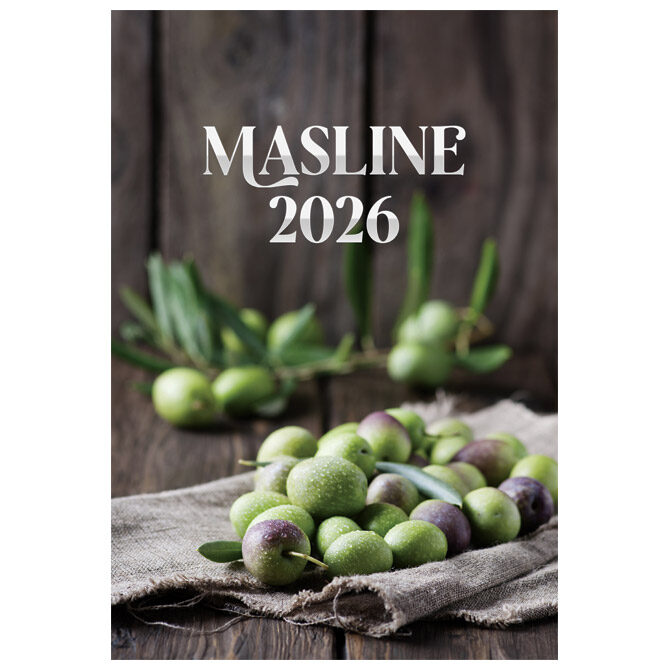 Kalendar "Masline 2026" 13 listova, spirala