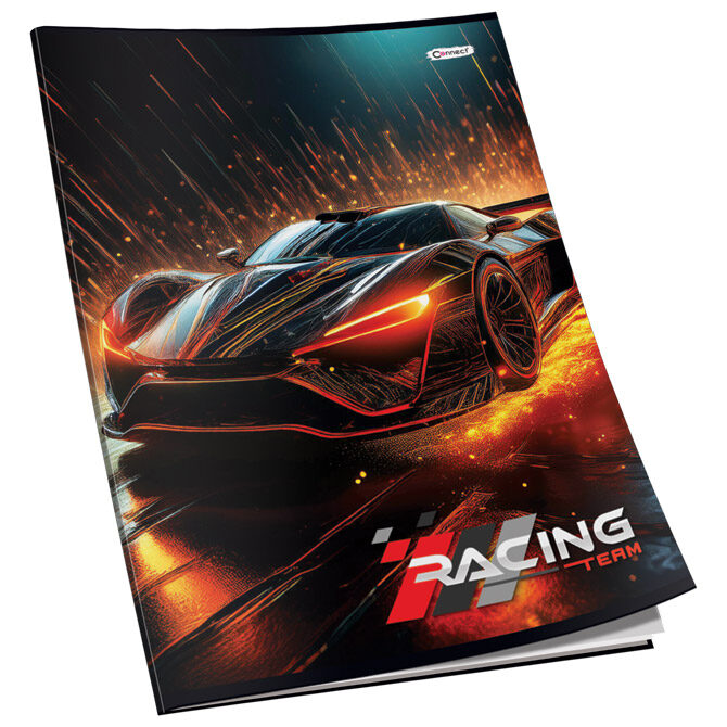 Teka meki uvez A4 crte 40L 80g mat+lak Connect sortirani motivi