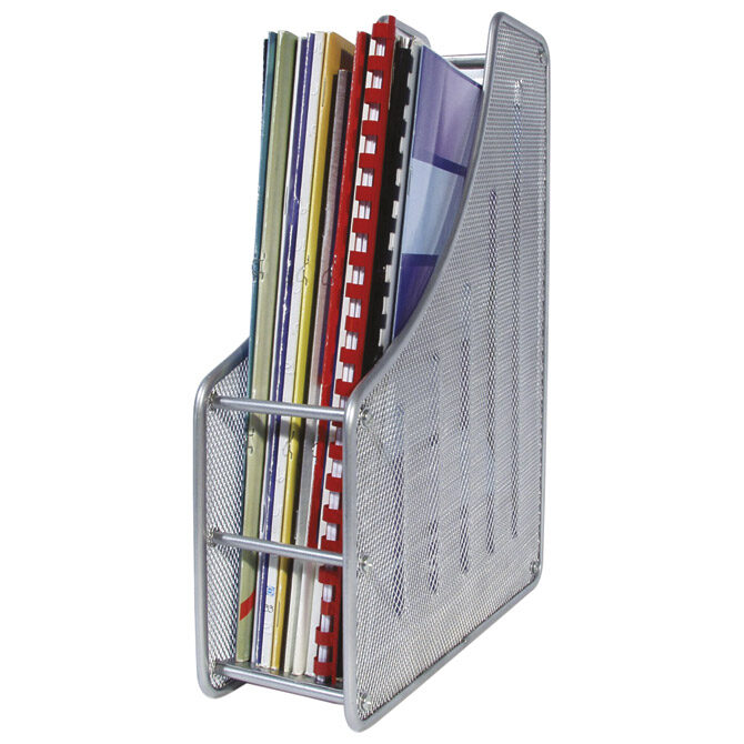 Stalak za spise okomit žica 8x27,5x35 cm LD01-419 Fornax srebrni