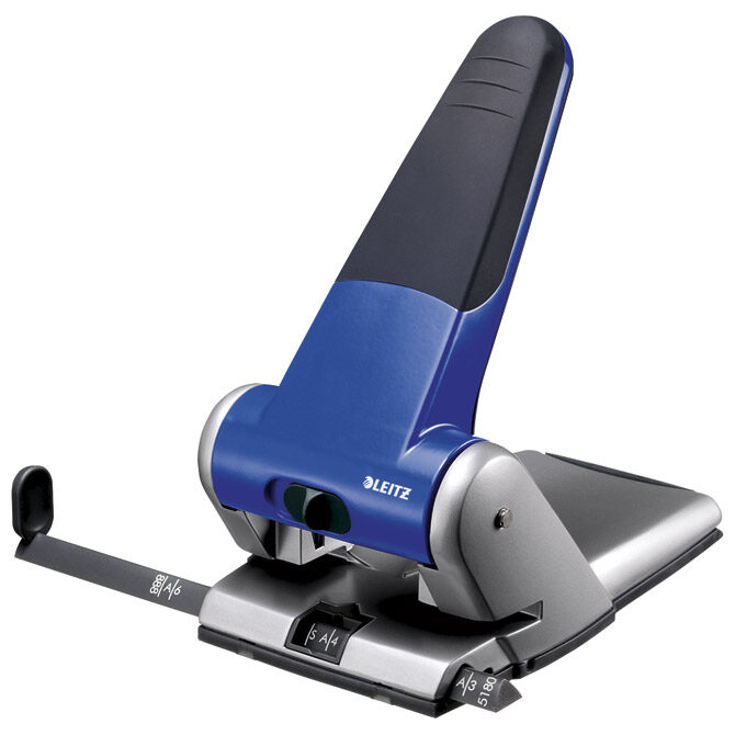 Bušač 2 rupe do  65 listova Leitz 51800135 plavi