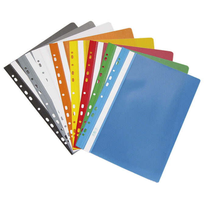 Fascikl mehanika euro pp A4 uložni Donau 1704001PL-12 narančasti