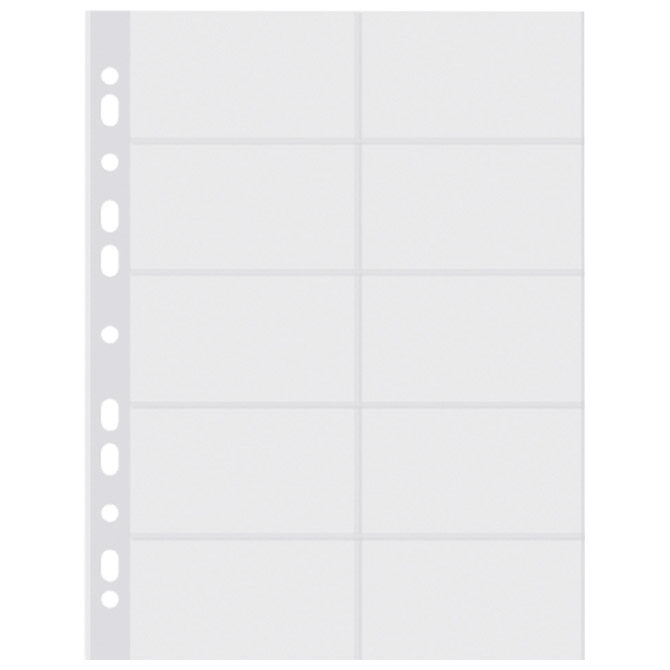 Fascikl uložni za vizitke A4 pk10 Donau 1716001PL-00