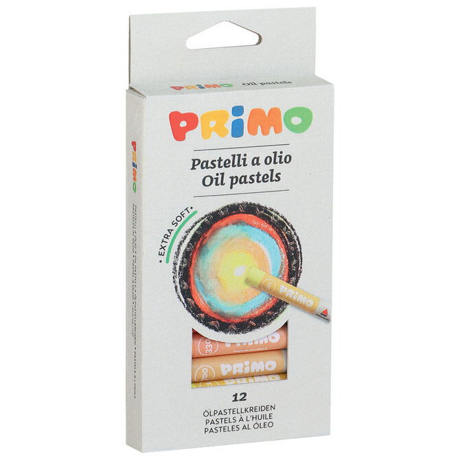 Boje uljne 12boja karton Primo 080PO12N blister