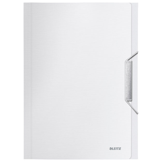 Mapa za kućni budžet  6 pregrada s gumicom pp Style Leitz 39570004 bijela