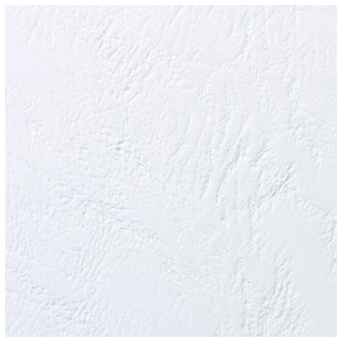 Korice za spiralni uvez 250g karton reljefne A4 pk100 GBC CE040070 bijele