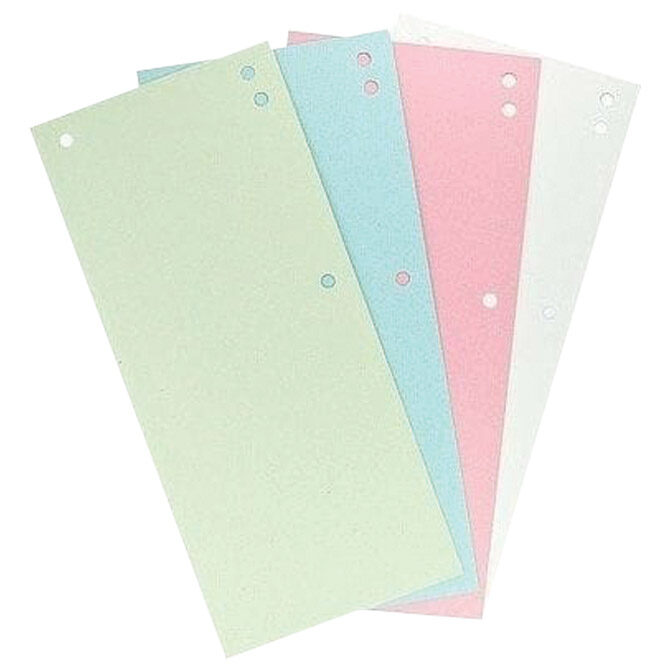 Pregrada kartonska 23,5x10,5 cm pk100 Donau 8620100S-99 sortirano