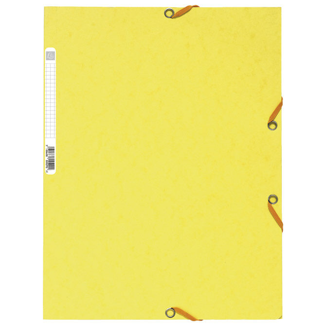 Fascikl klapa s gumicom chartreuse A4 Exacompta 55529E limun žuti