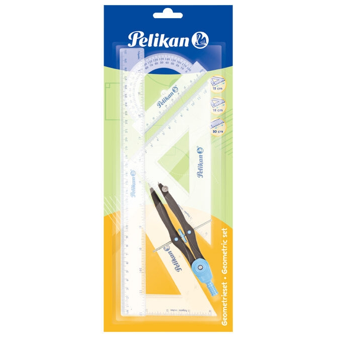 Geometrijski set 1/5 Pelikan 700252 (300001184) blister