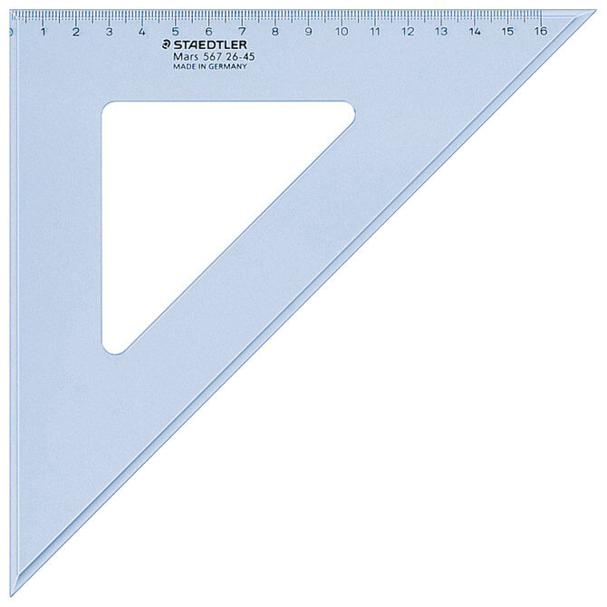 Trokut 26 cm 45° Mars Staedtler 567 26-45