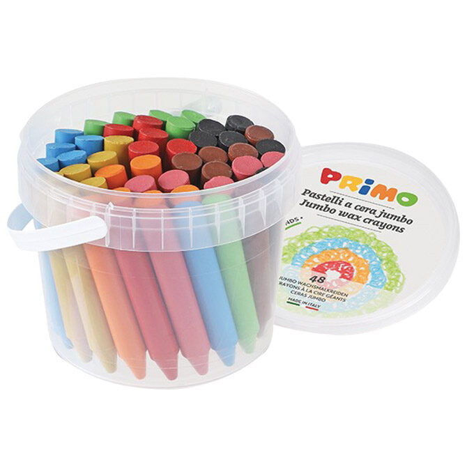 Boje voštane 48boja pp kantica Jumbo Primo 0602PC48J