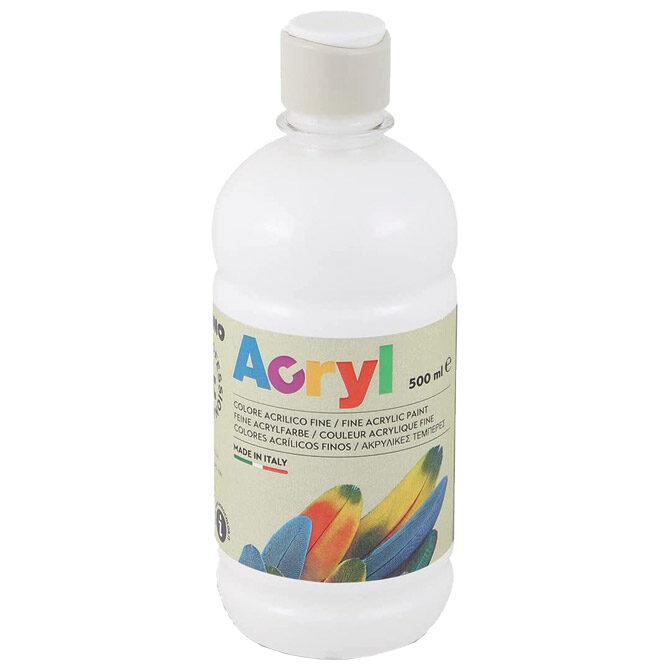 Boja akrilna 500ml Primo 4003TA500100 bijela