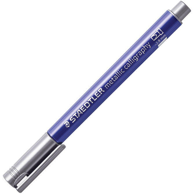 Marker nepermanentni 2,8 mm Metallic calligraphy Staedtler 8325-81 srebrni