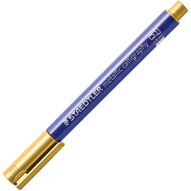 Marker nepermanentni 2,8 mm Metallic calligraphy Staedtler 8325-11 zlatni